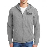 Custom Printed Hanes® EcoSmart® Full-Zip Hooded Sweatshirt