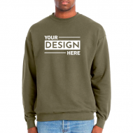 Custom Branded Hanes® Perfect Fleece Crewneck Sweatshirt with Logo