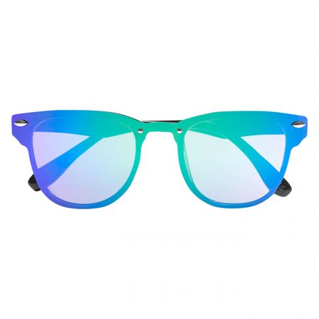 Custom Logo Promotional Harbor Panama Mirrored Lenses Sunglasses
