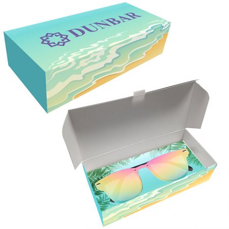 Custom Logo Promotional Harbor Panama Mirrored Lenses Sunglasses
