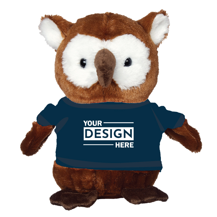 Custom Hoot Owl 6-Inch Toy with Logo