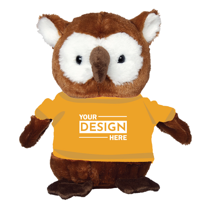 Custom Hoot Owl 6-Inch Toy with Logo