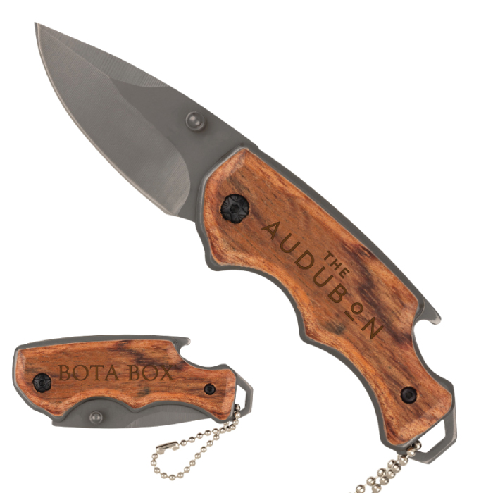 Custom Huntsman Folding Knife with Logo