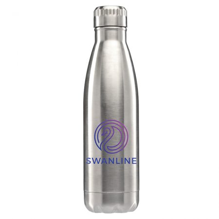 Promotional Ibiza Stainless Steel Insulated Water Bottle 17oz - Full Color
