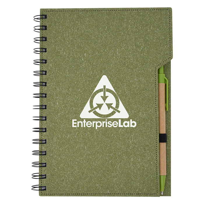 Inspire Spiral Notebook with Logo