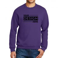 Custom Logo Jerzees® NuBlend® Crewneck Sweatshirt