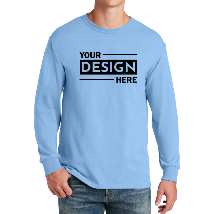 Personalized Jerzees® Dri-Power® Long Sleeve T-Shirt with Logo