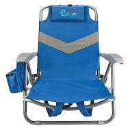 Custom Koozie® Clearwater Beach Backpack Chair with Logo