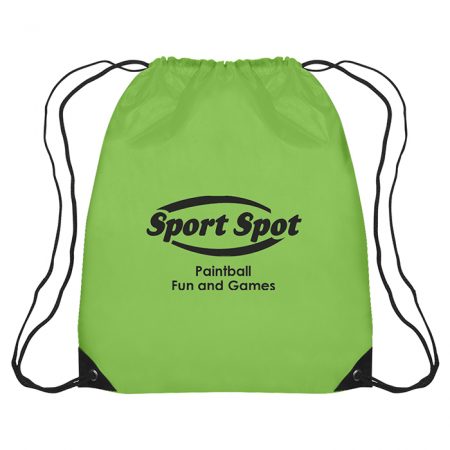 Custom Imprinted Large Sports Drawstring Bag