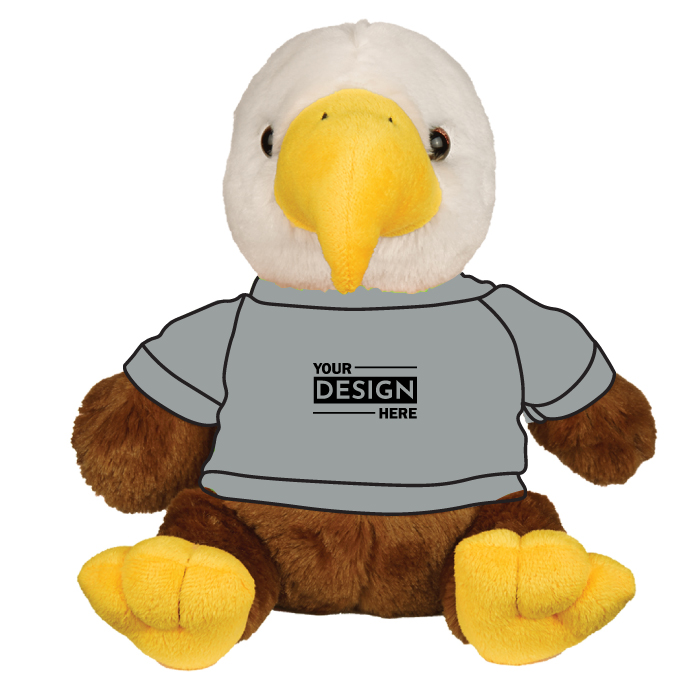 Liberty Eagle Stuffed Plush Toy 8" with Printed Custom Logo