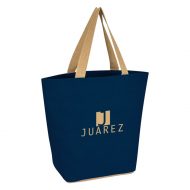 Promotional Custom Logo Marketplace Jute Tote Bag