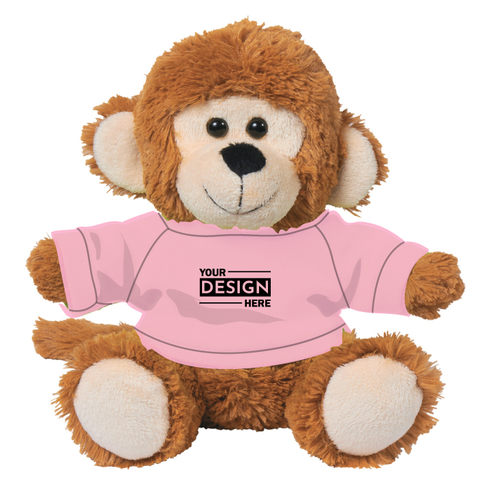 Custom Logo Marvelous Monkey Stuffed Plush Toy 6"