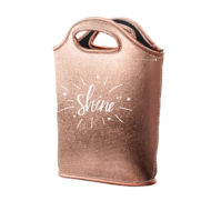 Customizable Metallic Lunch Tote Bag with Logo