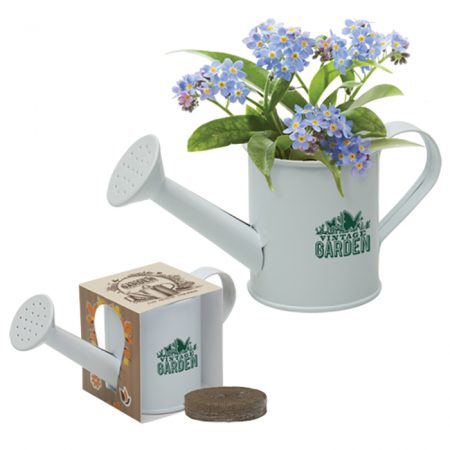 Custom Imprinted Mini Watering Can Blossom Kit
