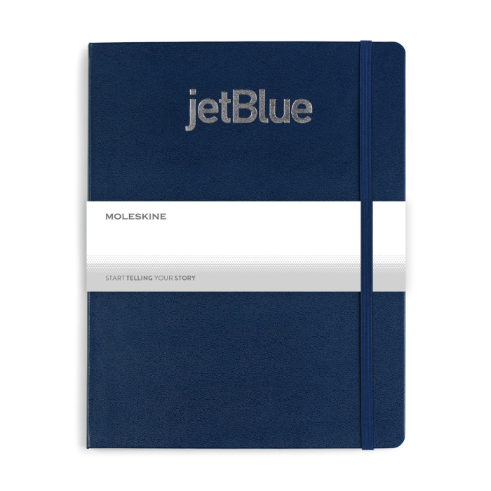 Custom Branded Moleskine® Hard Cover Ruled X-Large Notebook with Personalized Logo