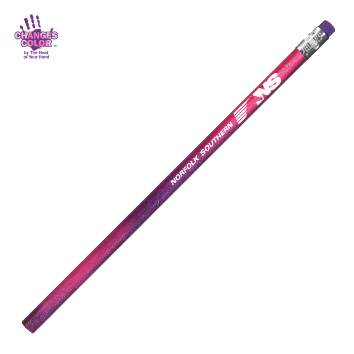 Promotional Mood Color Changing Sparkle Pencil with Logo