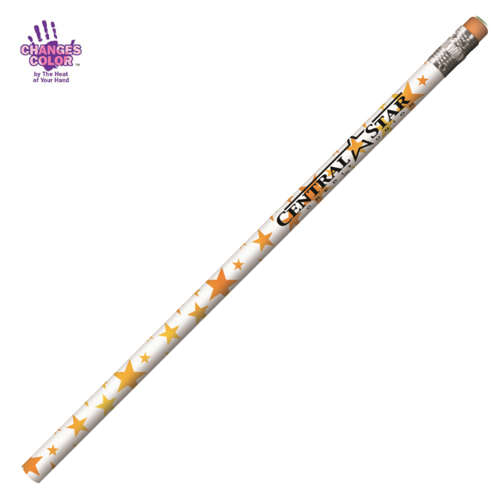 Custom Mood Star Pencil with Logo