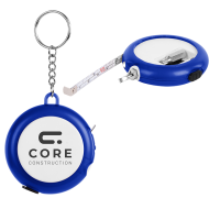 Promotional Multi-Tool Tape Measure Light Keychain Giveaway