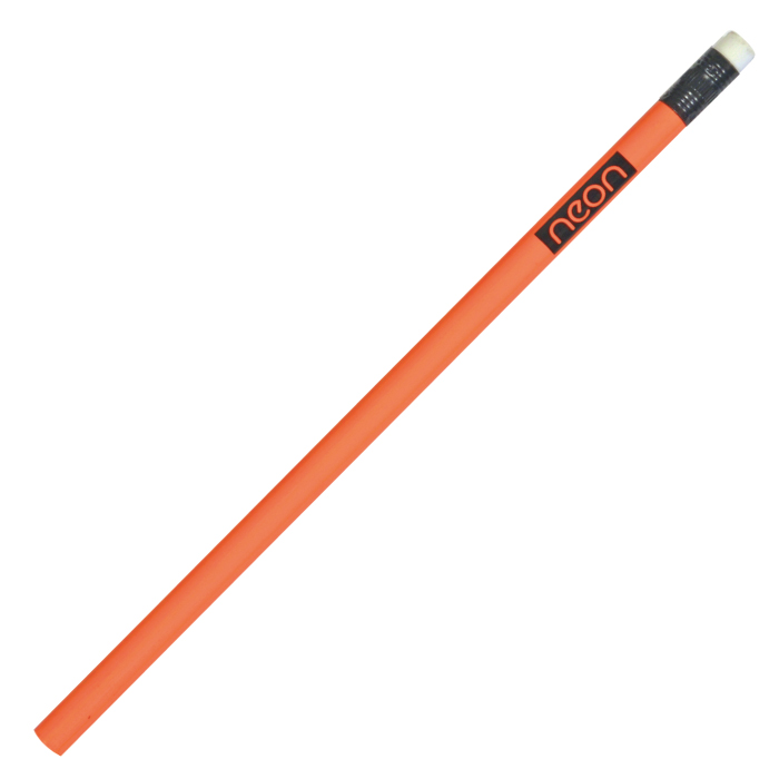 Promotional Neon Thrifty Pencil with Logo