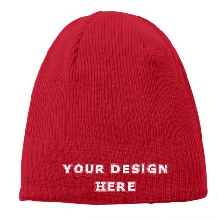 Custom Embroidery New Era Knit Beanie Hat