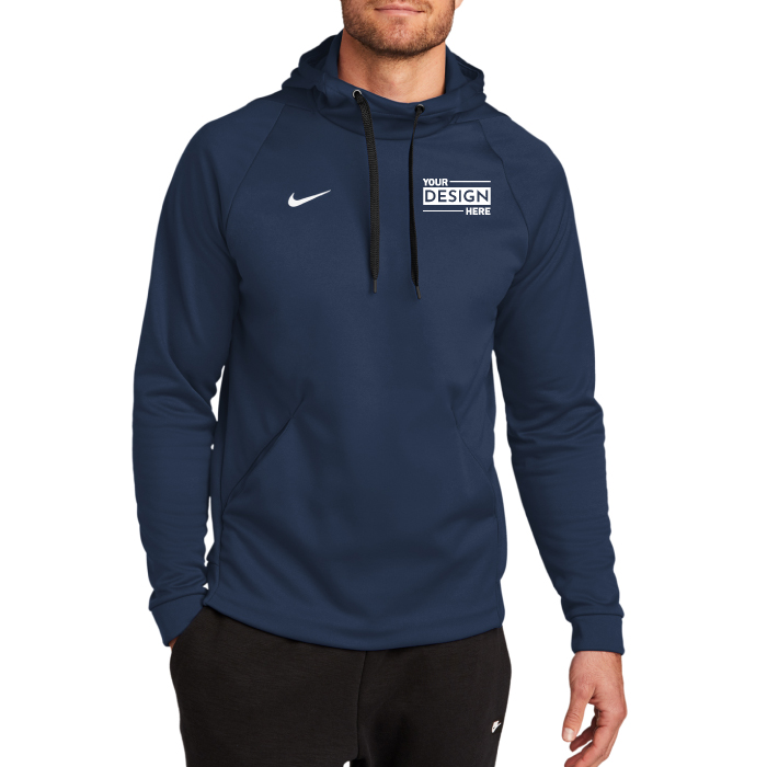 Personalized Nike Therma-FIT Pullover Fleece Hoodie with Logo