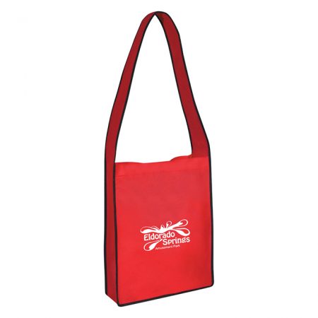 Non-Woven Messenger Tote Bag with Logo