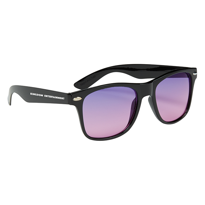 Custom Ocean Gradient Malibu Sunglasses