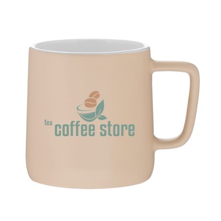 Customizable Oslo Ceramic Coffee Mug 12oz with Logo