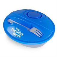 Promotional Custom Logo Oval Lunch To-Go Container