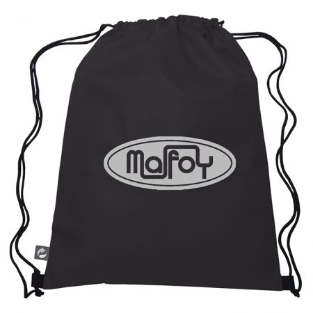 Custom Imprinted PLA Non-Woven Drawstring Bag