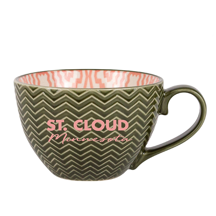 Personalized Pattern Mix Stoneware Ceramic Mug 14oz