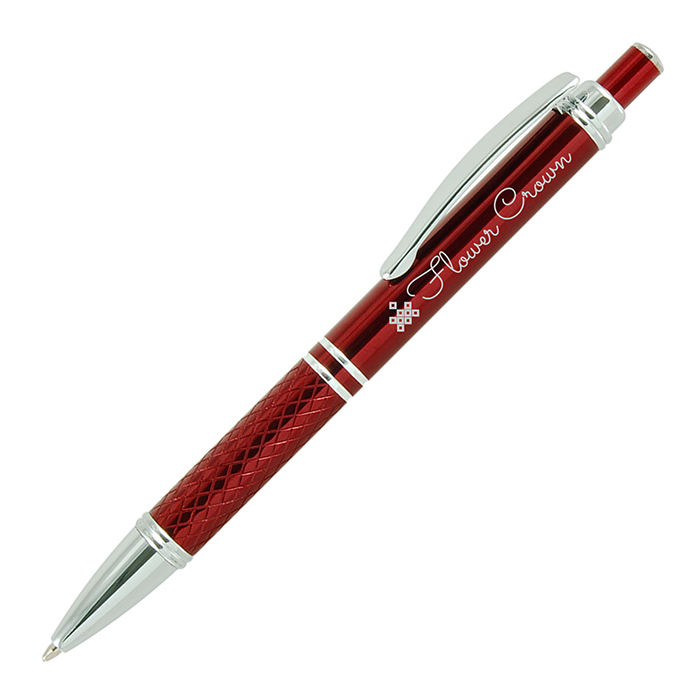 Custom Branded Phoenix Click Pen - Laser Engraving