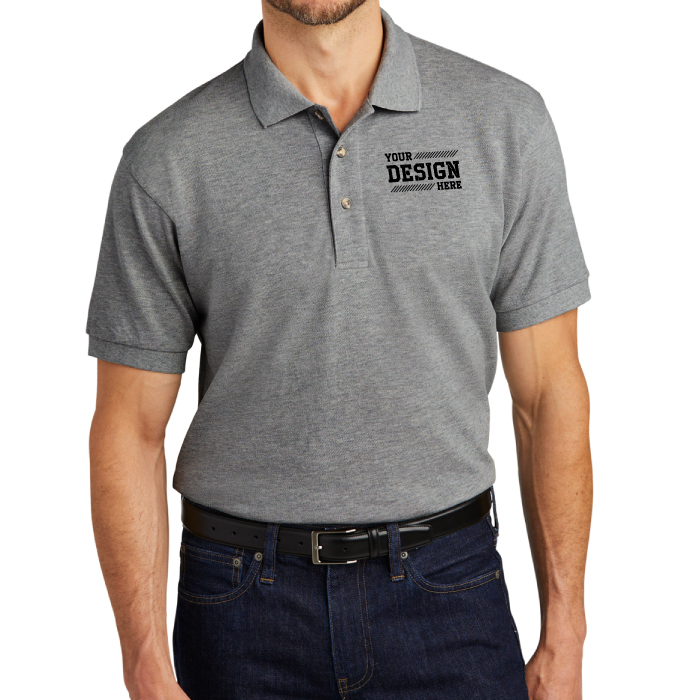 Custom Branded Port Authority® Men's Heavyweight Cotton Polo Shirt