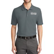 Custom Logo Embroidered Port Authority® Men's Stain-Release Polo Shirt