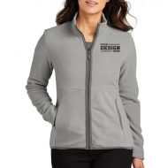 Custom Logo Port Authority® Women's Connection Fleece Jacket - Embroidery