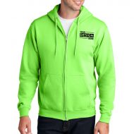 Custom Port & Company® Core Fleece Full-Zip Hoodie Sweatshirt with Logo