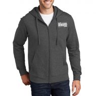 Custom Printed Port & Company® Fan Favorite™ Fleece Full-Zip Hooded Sweatshirt