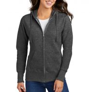 Personalized Port & Company® Women's Core Fleece Full-Zip Hoodie Sweatshirt