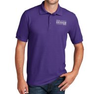 Personalized Port & Company® Men's Core Blend Pique Polo Shirt with Logo