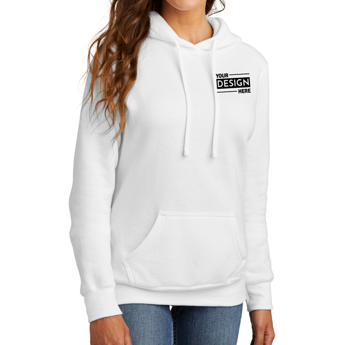 Custom Branded Port & Company® Women's Core Fleece Hooded Sweatshirt