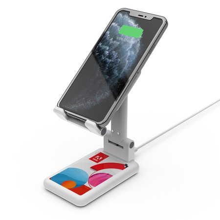 Custom Imprinted PowerStand Wireless Charging Phone Stand