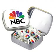 Custom Printed Mints in Small Tin with Logo