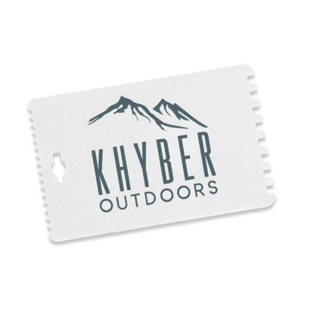 Cheap Promotional Ice Scraper Credit Card Size with Logo Imprint