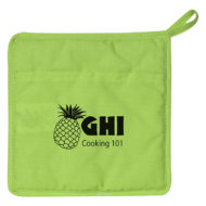 Quilted Cotton Canvas Pot Holder Custom Logo