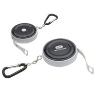 Retractable Round Tape Measure with Carabiner 5' with Logo
