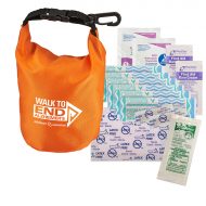Custom Printed Roll-It First Aid Kit in Dry Bag