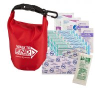 Custom Printed Roll-It First Aid Kit in Dry Bag