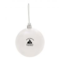Branded Round Ornament with Custom Window Gift Box