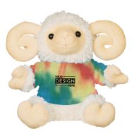 Personalized Rowdy Ram Stuffed Animal Toy 6" with Logo