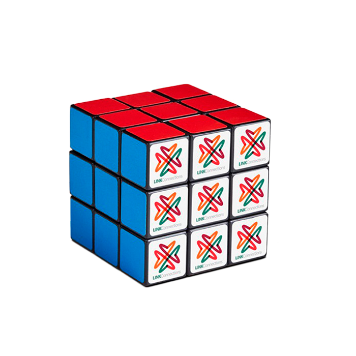 Custom Logo Rubik's® 9-Panel Full-Size Cube
